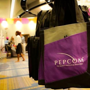 Pepcom 2015 gift bags in San Francisco